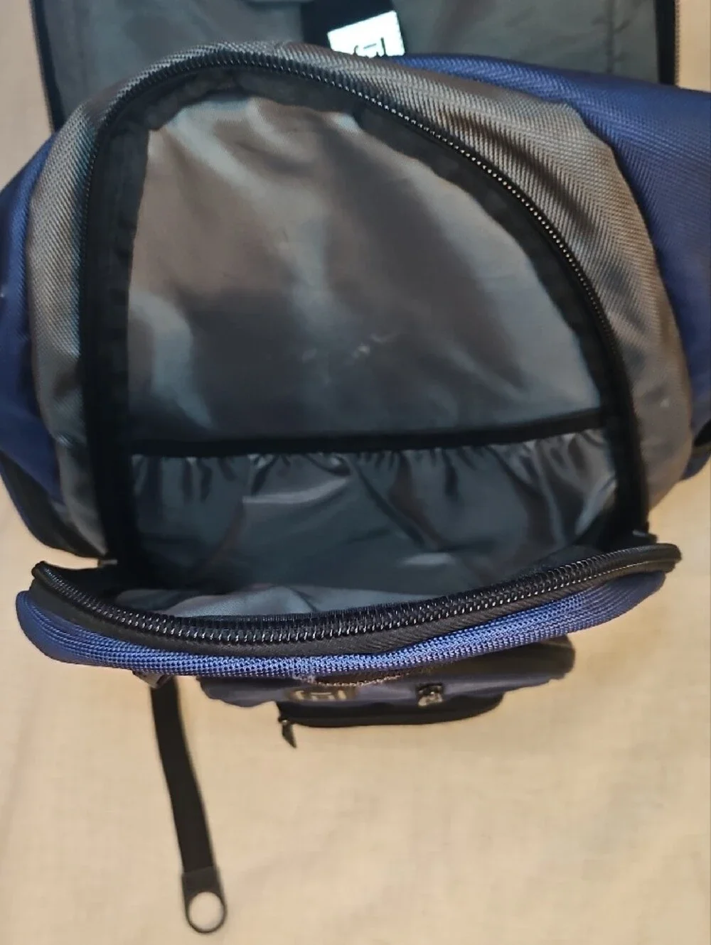 FUL Blue and Gray Men's Backpack - Durable Travel & Laptop Bag